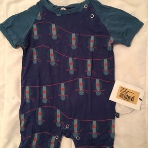 Kickee one piece - short sleeve (shorts)